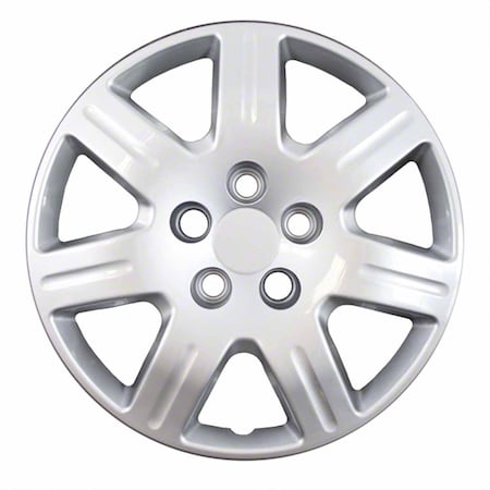 Coast2Coast 16", 7 Spoke, Silver, Plastic, Set Of 4, Bolt On IWC45216S